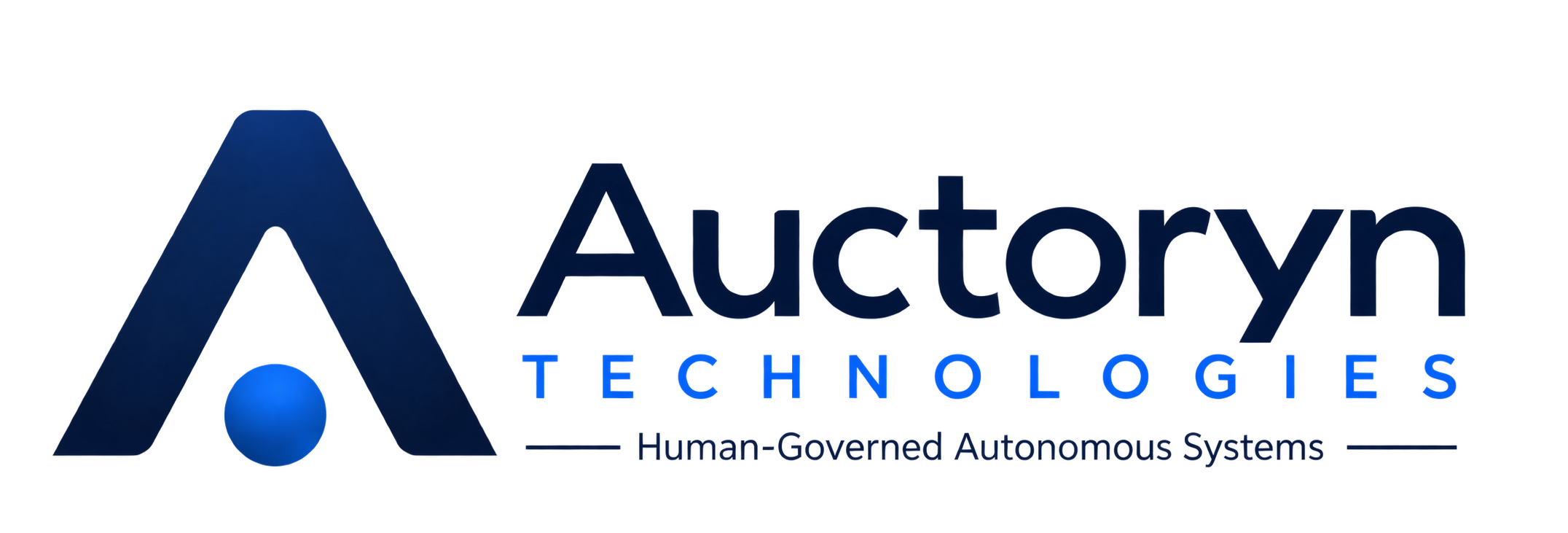 Auctoryn Technologies — Human-Governed Autonomous Systems